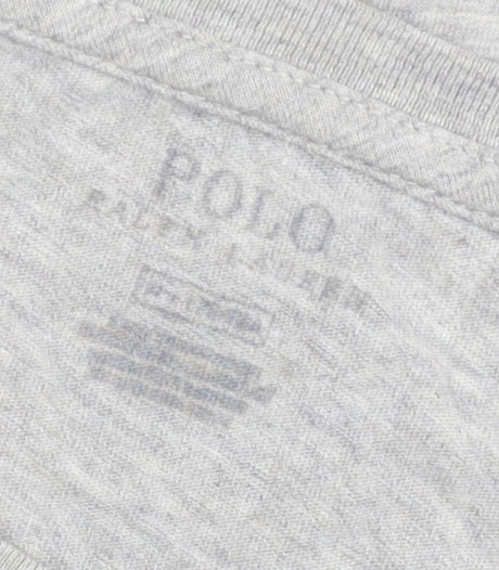 Ralph Lauren Men’s Grey XL Crew Neck Cotton T-Shirt