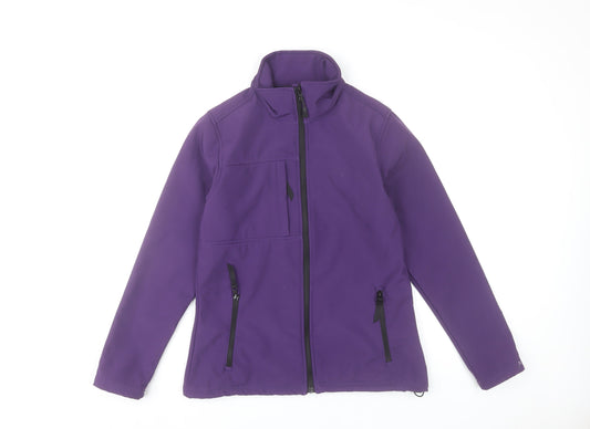 Womens UK Size 12 Regatta Purple Soft Shell