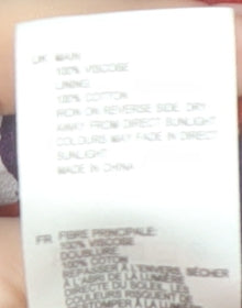 White Stuff Women’s Red Purple Floral Shift Dress Size 8