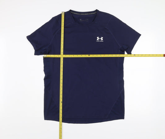 Under Armour Men’s Blue Athletic T-Shirt Size M Short Sleeve