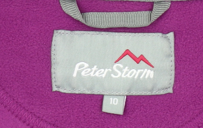 Womens UK Size 10 Peter Storm Purple Pullover Sweatshirt