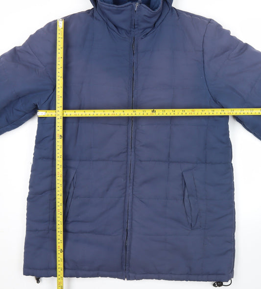 Mens UK Size S Hawkshead Blue Puffer Jacket