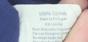 Jack Wills Men’s Blue Small Graphic Logo T-Shirt Cotton