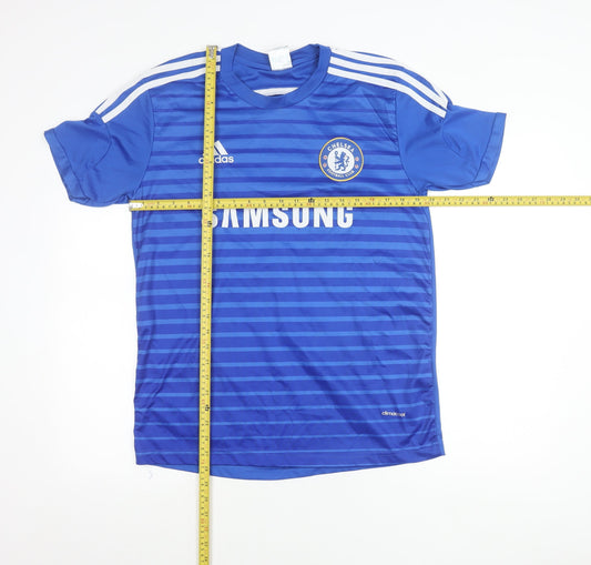 Adidas Chelsea FC Men’s Blue Medium Football Jersey Hazard 17