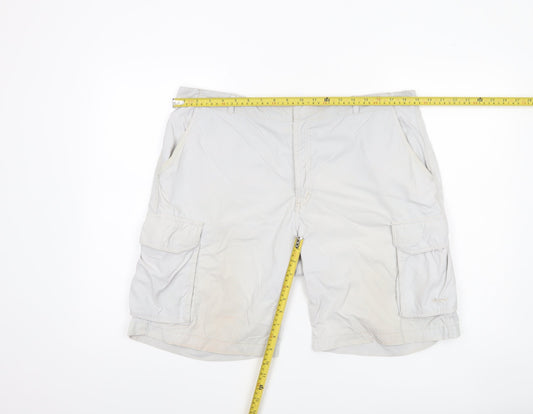 Trespass Mens Beige XL Cargo Shorts Outdoor Travel Lightweight