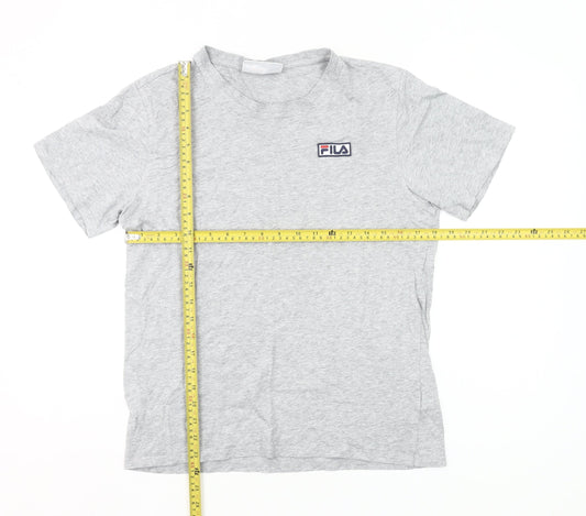 Mens UK Size S FILA Grey T-Shirt