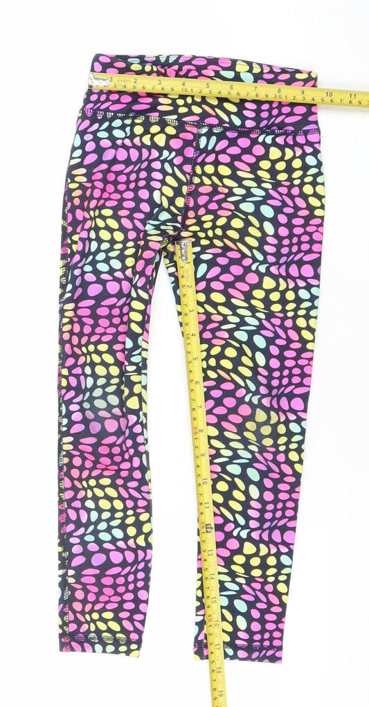 Dunnes Stores Girls Multicoloured Leggings Age 6 Years Slim Fit Activewear