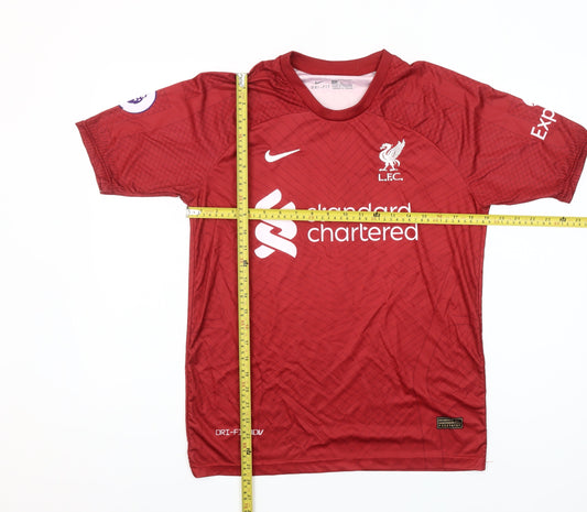 Nike Liverpool FC Men's Red Football Shirt L Mane 10 Dri-Fit