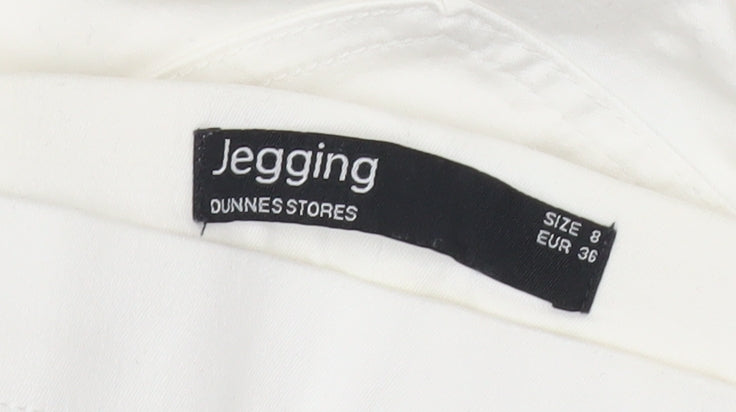 Dunnes Stores Women White Jegging Slim Jeans Size 8