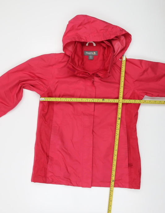 Womens UK Size 12 Regatta Pink Rain Coat