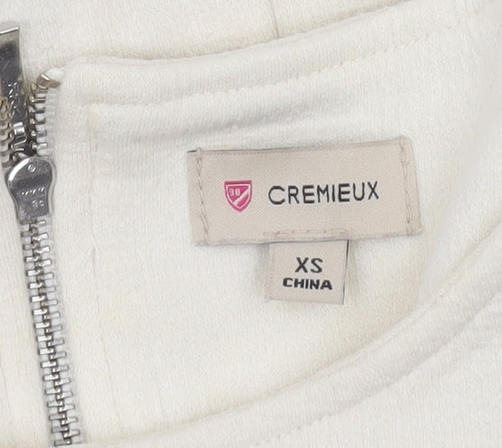 Cremieux Women’s Ivory Sheath Knee Length Dress XS