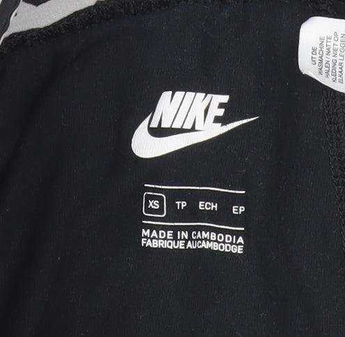 Nike Womens Black XS Leggings Cotton Stretch Activewear