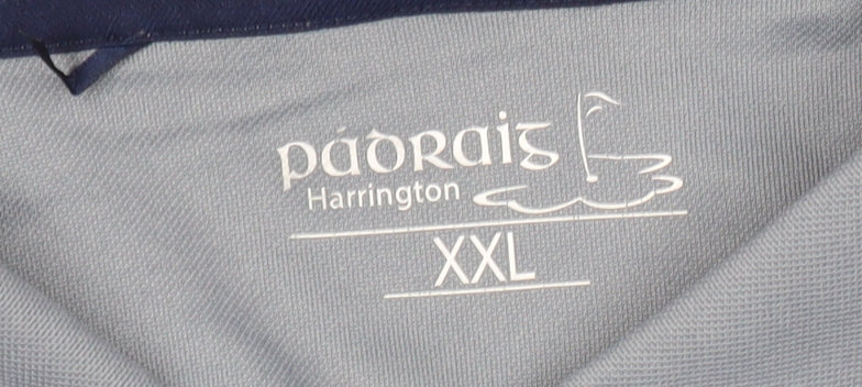 Pádraig Harrington Men's Multicoloured 2XL Golf Polo Shirt