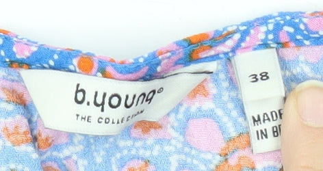 Additional view of b.young Women's Multicoloured Floral Viscose Tunic Blouse, size 10