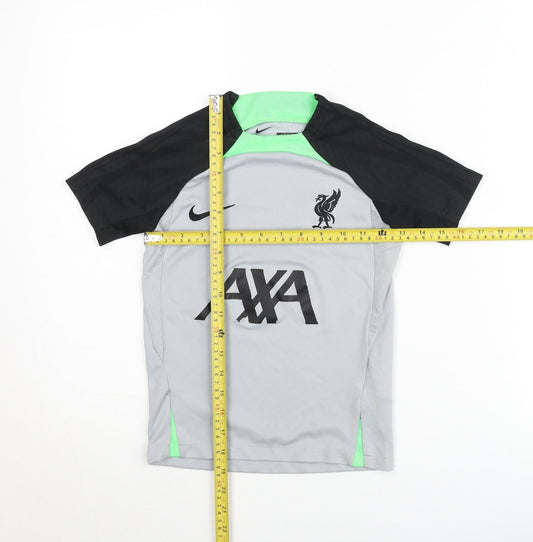 Boys UK Size XS Nike Grey Jersey T-Shirt