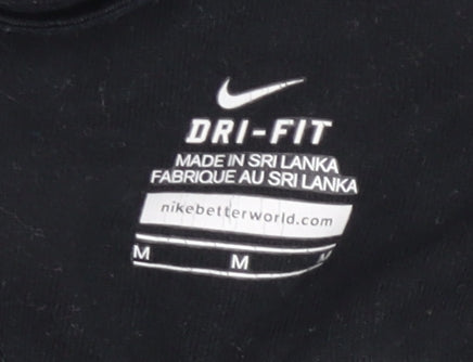 Nike Women’s Black Dri-FIT Camisole Tank Top Medium