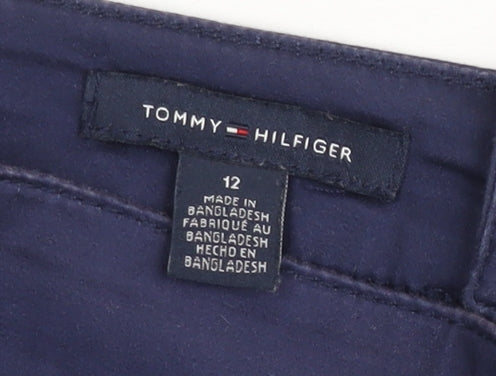 Womens UK Size 12 Tommy Hilfiger Straight & Pencil Twill Skirt