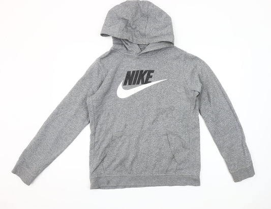 Boys UK Size XL Nike Grey Pullover Hoodie