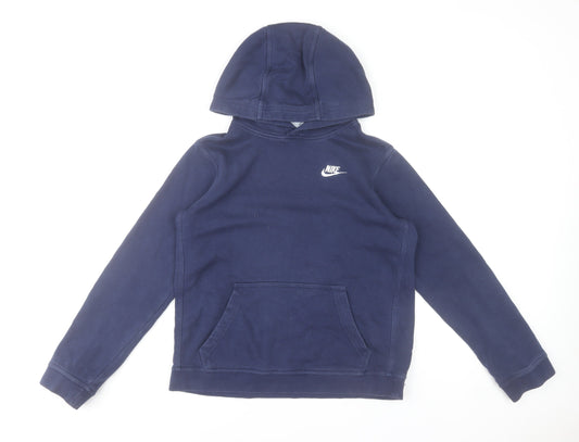 Boys UK Size XL Nike Blue Pullover Hoodie