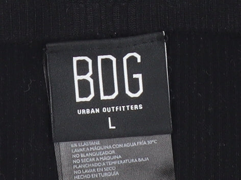 BDG Urban Outfitters Women’s Black L Strapless Bodycon Midi Dress
