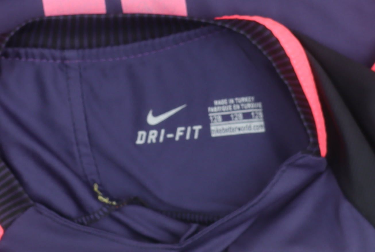Additional view of Nike boys’ purple barcelona messi 10 dri-fit football shirt 7-8y