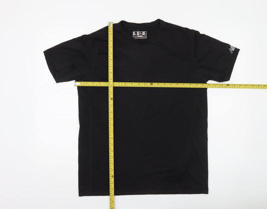 New Balance Men's Black Active T-Shirt L Lightweight Running Top