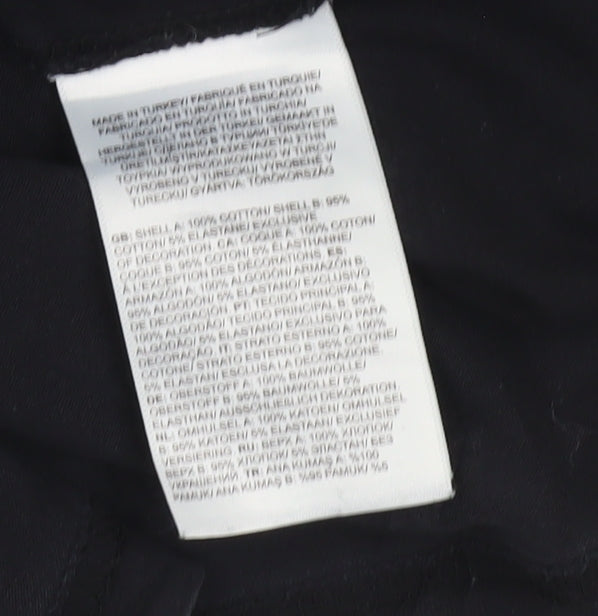 The North Face Men's Black Large Cotton Crew Neck T-Shirt