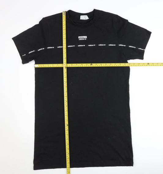 Womens UK Size 3XL adidas Black Basic T-Shirt