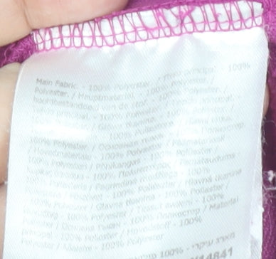 Regatta Girls Pink Full Zip Fleece Hoodie Jacket 11-12 Years