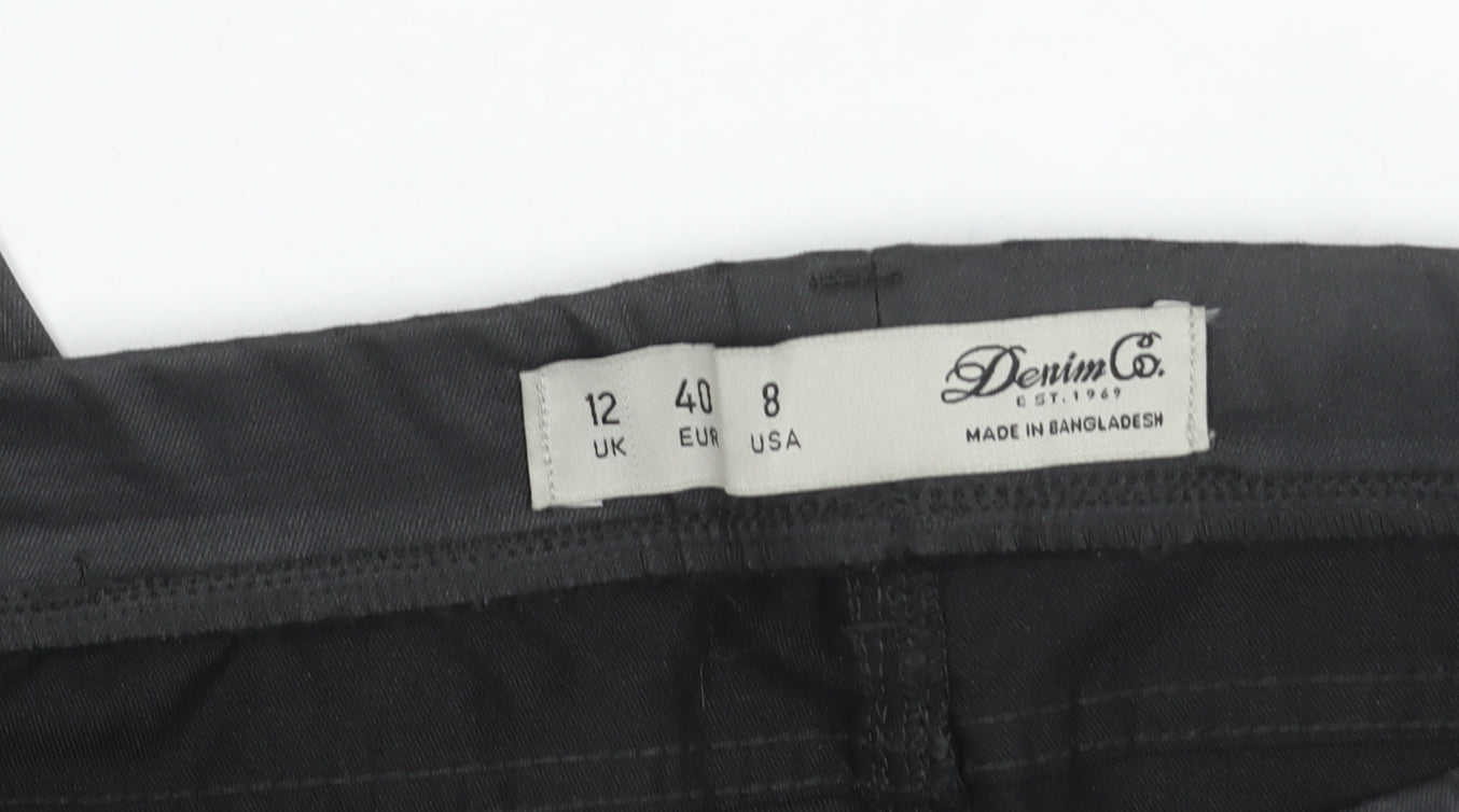 Denim Co. Women’s Black Slim Fit Skinny Trousers Size 12