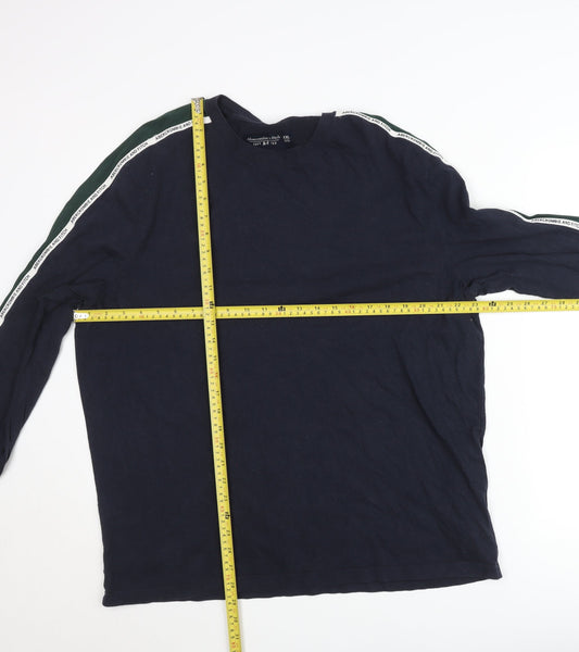 Abercrombie & Fitch Men’s Blue 2XL Crew Neck Pullover Jumper
