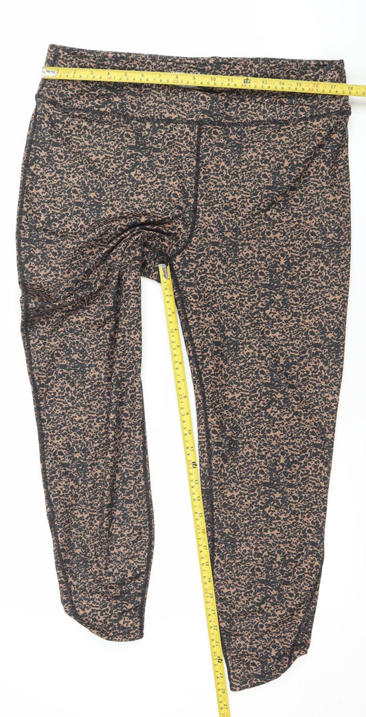Dunnes Stores Women’s Brown Animal Print XL Leggings