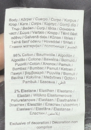 Jack & Jones Men's Grey Slim Fit Chino Trousers Size 32x32