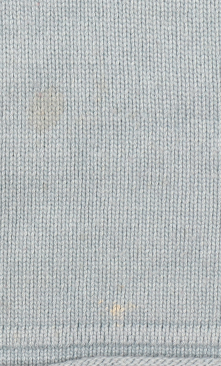 Carolyn Donnelly Women's Blue V-Neck Knit Jumper Size M