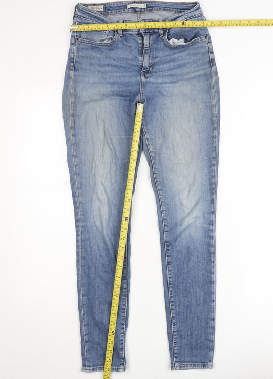 Levi's Women's Blue 721 High Rise Skinny Jeans Size 28