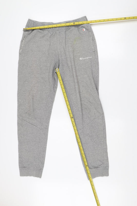 Champion Men’s Grey Medium Sweatpants Joggers Tapered Fit