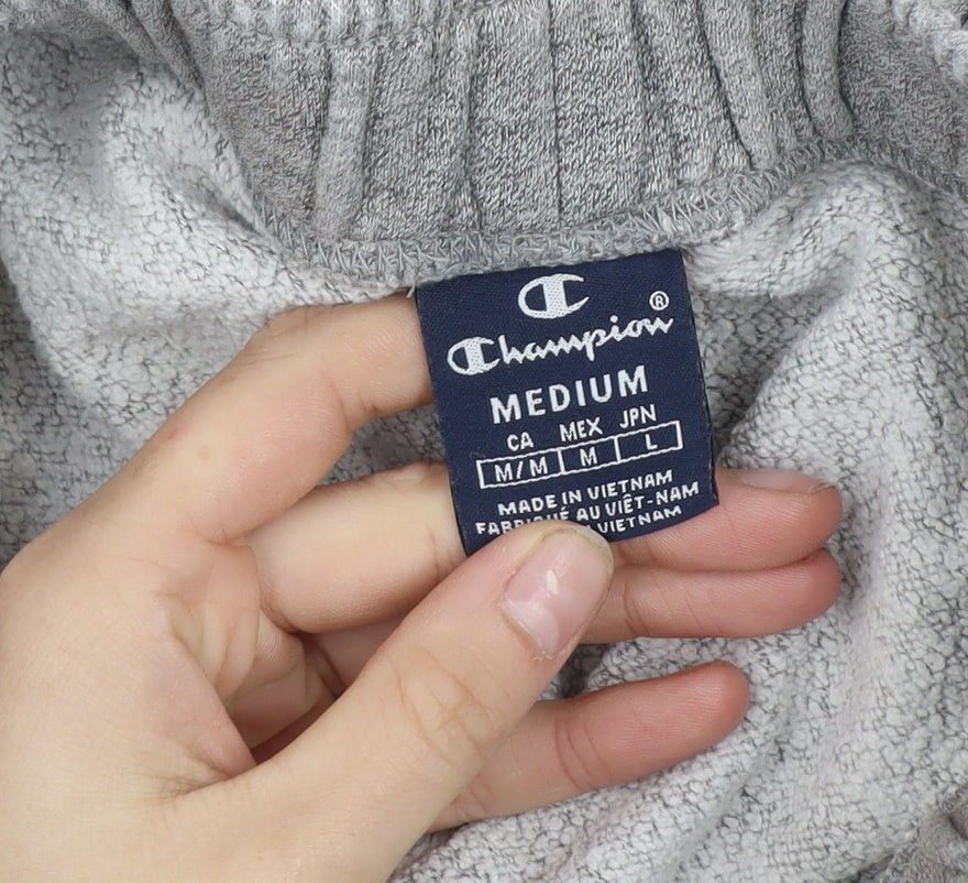 Champion Men’s Grey Medium Sweatpants Joggers Tapered Fit