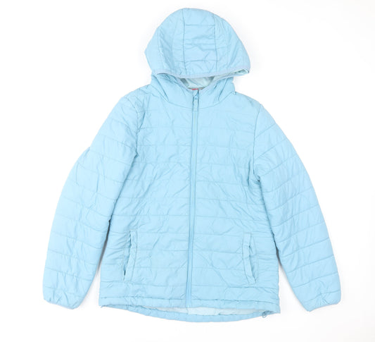Womens UK Size 10 Peter Storm Blue Puffer Jacket