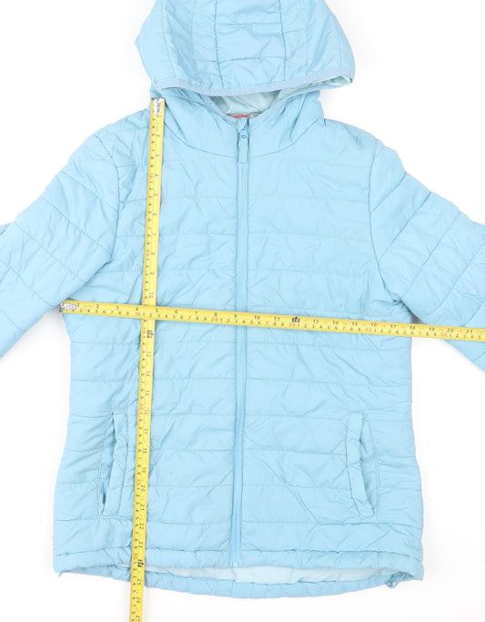 Womens UK Size 10 Peter Storm Blue Puffer Jacket