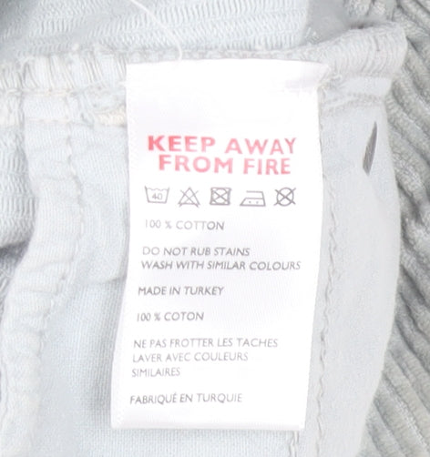BDG Women Blue High Rise Cut-Off Corduroy Shorts Size 10