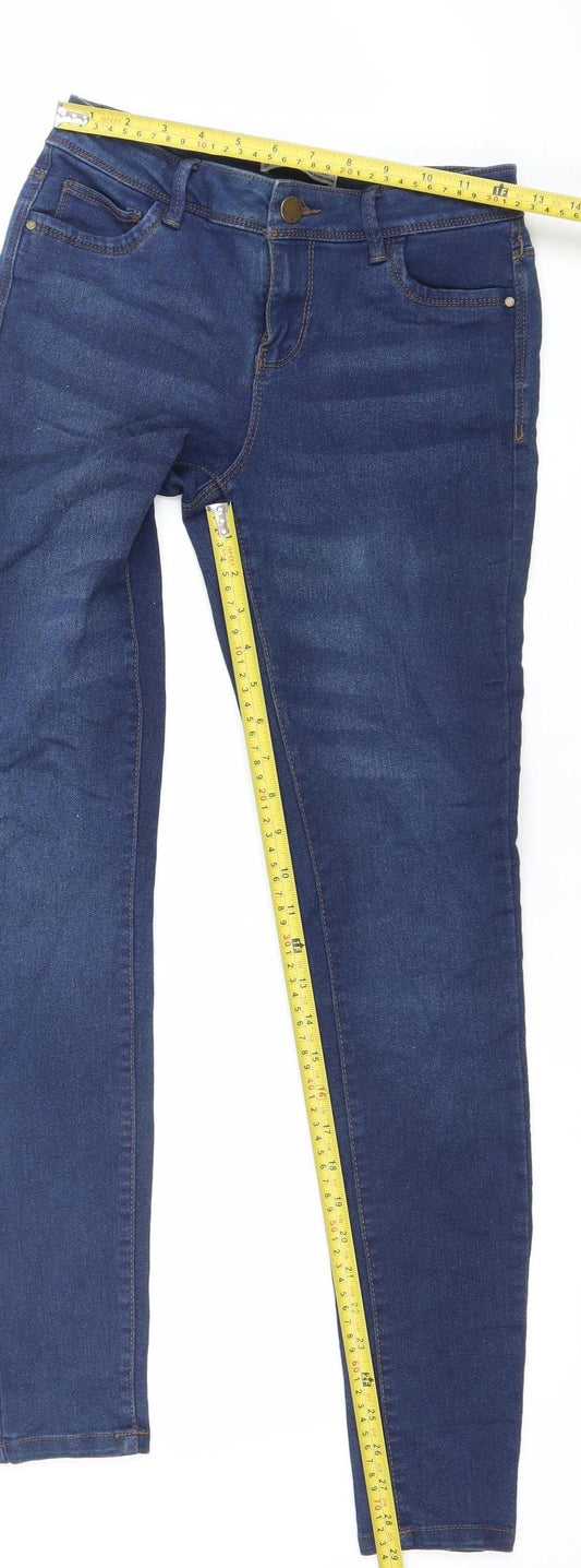 Denim Co Womens Blue Skinny Stretch Jeans Size 8