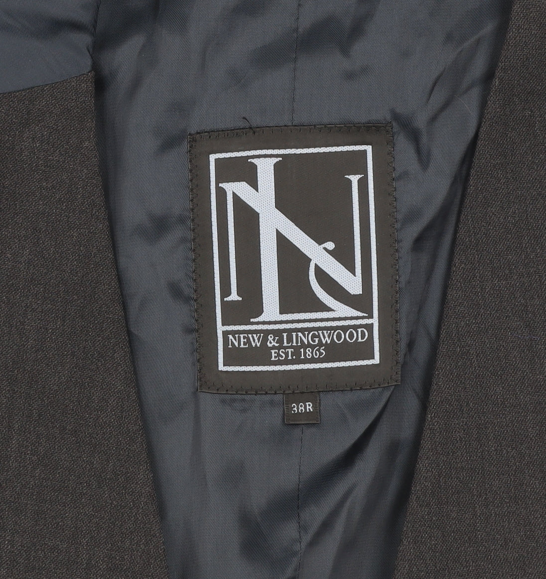 New & Lingwood Men’s Grey Wool Waistcoat 38R Classic Formal Vest