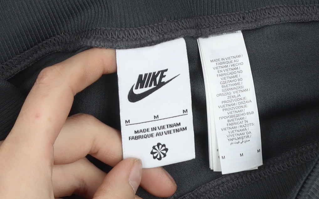 Nike Women's Black Dri-FIT Leggings - Size M Slim Fit Activewear