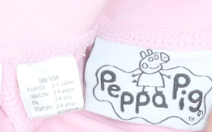Peppa Pig Girls Pink UV Sun Suit 2-4 Years Quick Dry Swimwear