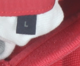 Hackett Aston Martin Racing Red Men's L Polo Shirt Cotton