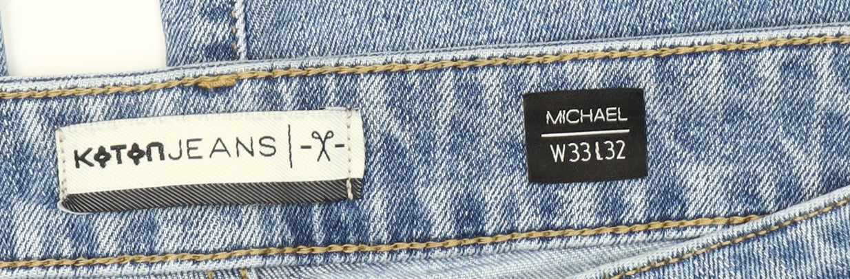 Koton Jeans Michael Light Blue Slim Fit Men's Jeans W33 L32