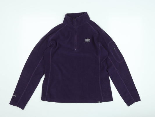 Womens UK Size 12 Karrimor Purple Pullover Sweatshirt