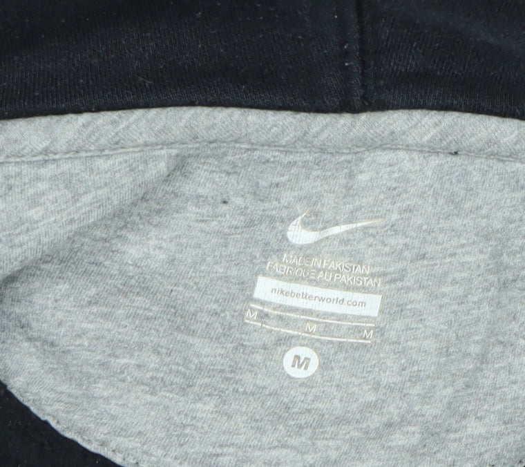 Nike Women's Black Full Zip Hooded Fleece Jacket Size M