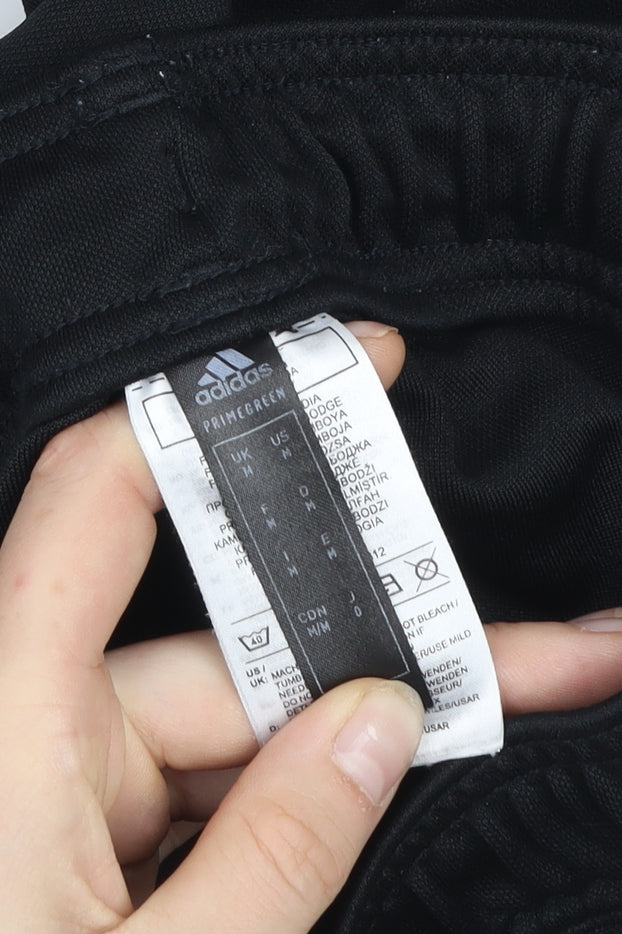 Adidas Men's Black M Slim Fit Track Pants Tapered Leg Activewear