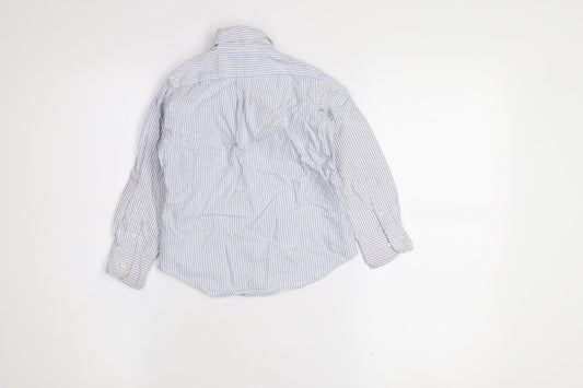 Boys UK Size 2 Years Ralph Lauren Blue Basic Button-Up